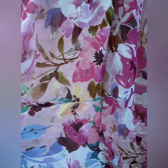 Shoshanna Zahra Floral Gown Maxi Dress in Size 6 - Picture 9 of 10